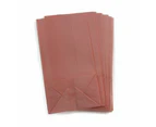10 Paper Lolly Bags Bag Wedding Birthday Favours Gift Kraft Black Bows Light Pink