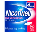 Nicotinell Stop Smoking Fruit Gum Extra Strength 4mg 96 Pack
