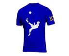 Zlatan Ibrahimovic Bicycle Kick Goal T-Shirt (Blue)