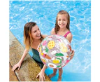 Intex 51cm Lively Print Balls Beach Toy Kids 3y+ Pool Party Water Play Assorted