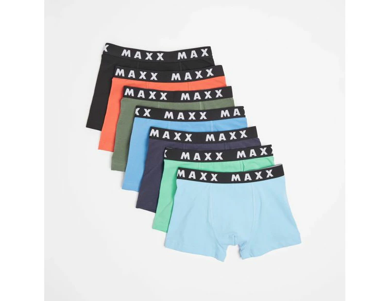 Maxx Boys 7 Pack Trunks - Multi