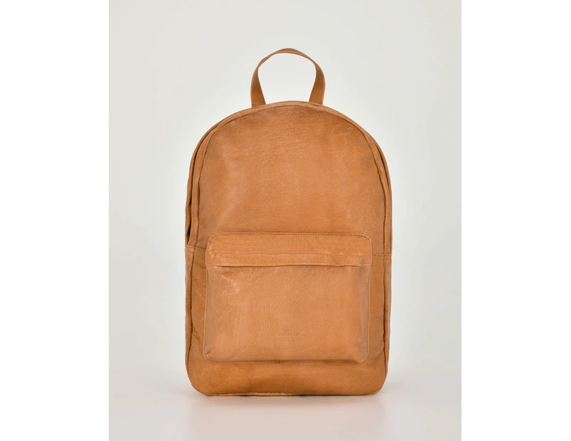 Cobb & Co Byron Soft Leather Backpack - Tan