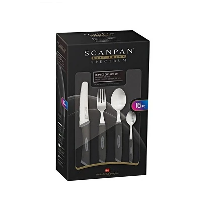 ROYAL DOULTON 16pc Gordon Ramsay Cutlery Set, Inc: Teaspoons