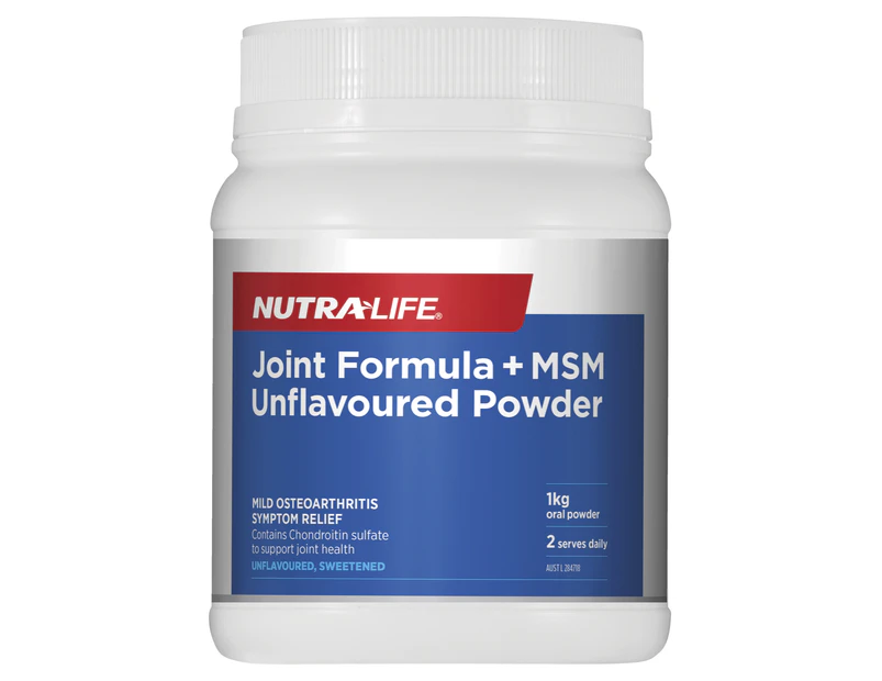 Nutra-Life Joint Formula + MSM Unflavoured Powder 1kg