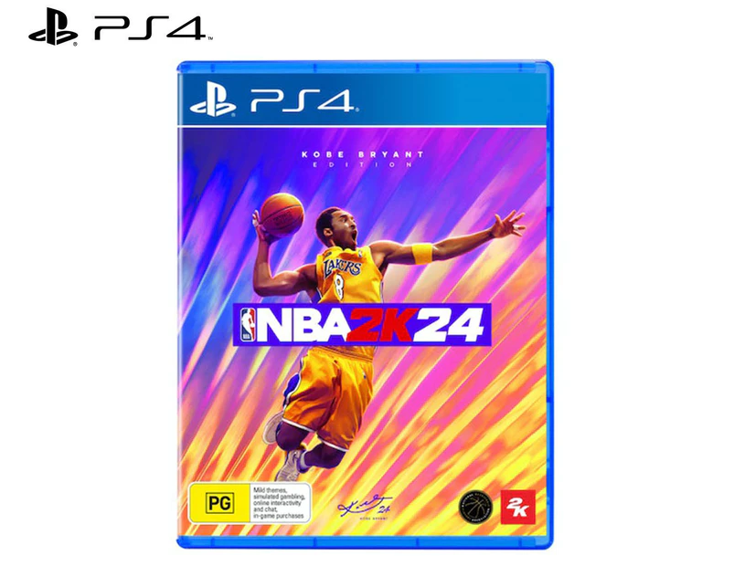 PlayStation 4 NBA 2K24 Kobe Bryant Edition Game