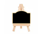 Mini Chalkboard Wooden Memo Sign Food Menu for Cafe Bakery Wedding Baby Shower - 191288D