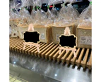 Mini Chalkboard Wooden Memo Sign Food Menu for Cafe Bakery Wedding Baby Shower - 191288F