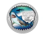 Tiger Shark Deadly & Dangerous 2023 1oz Silver Proof Coloured Coin