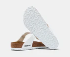 Birkenstock Unisex Gizeh Birko-Flor Regular Fit Sandals - White