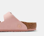 Birkenstock Girls' Arizona Vegan Narrow Fit Sandals - Soft Pink