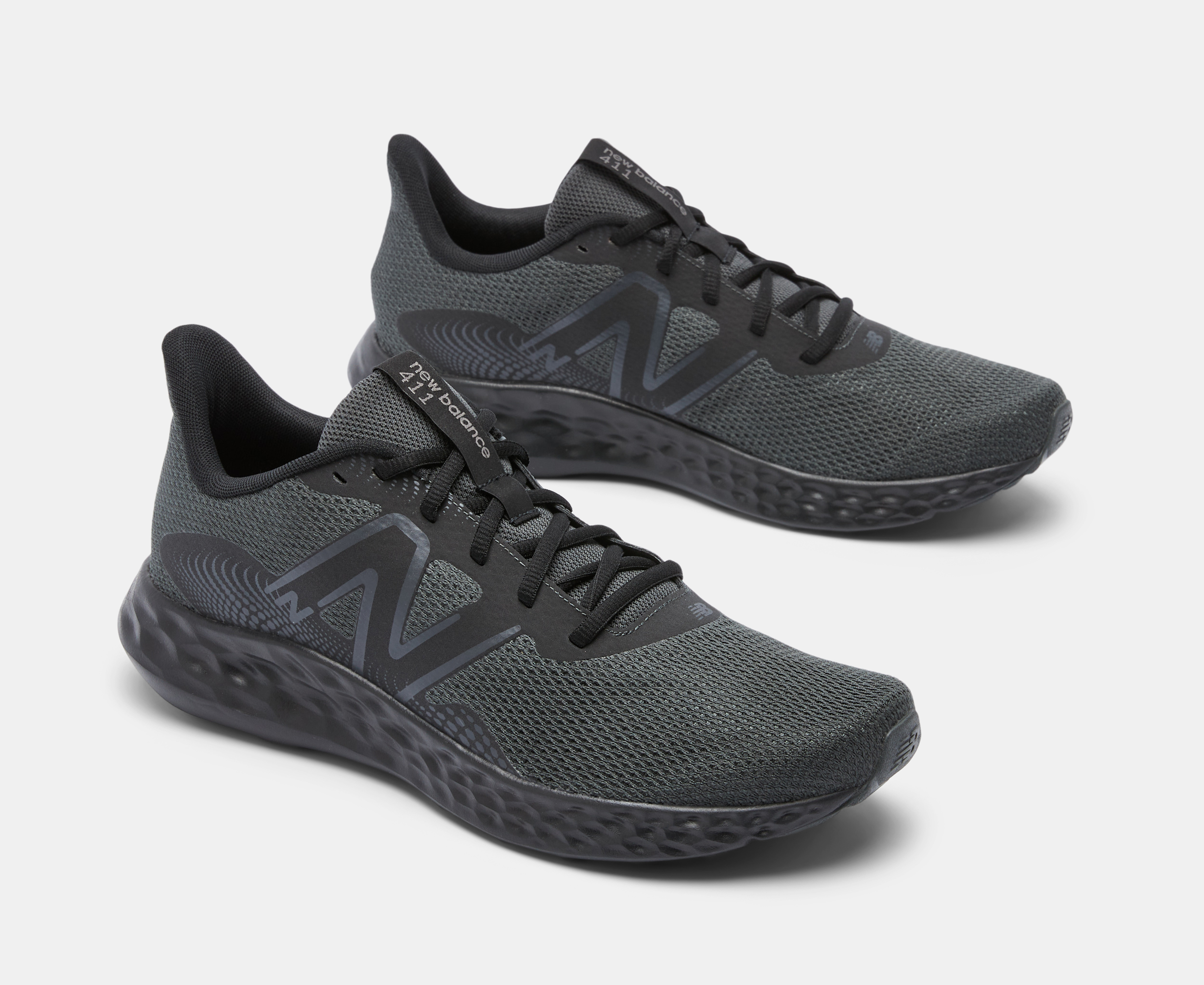 New Balance Men s 411v3 Training Shoes Charcoal Catch