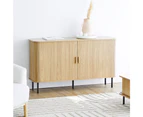 Cooper & Co. Haven Sliding Door 140cm Sideboard Natural