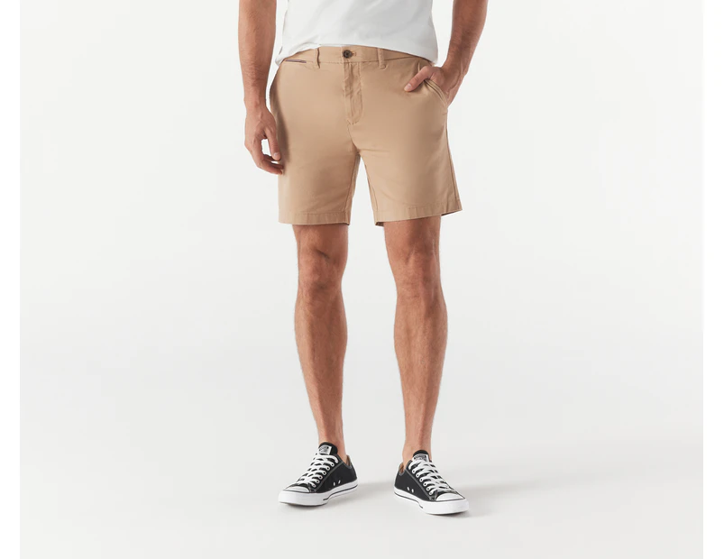 Tommy Hilfiger Men's Comfort Stretch 7-Inch Shorts - Tannin