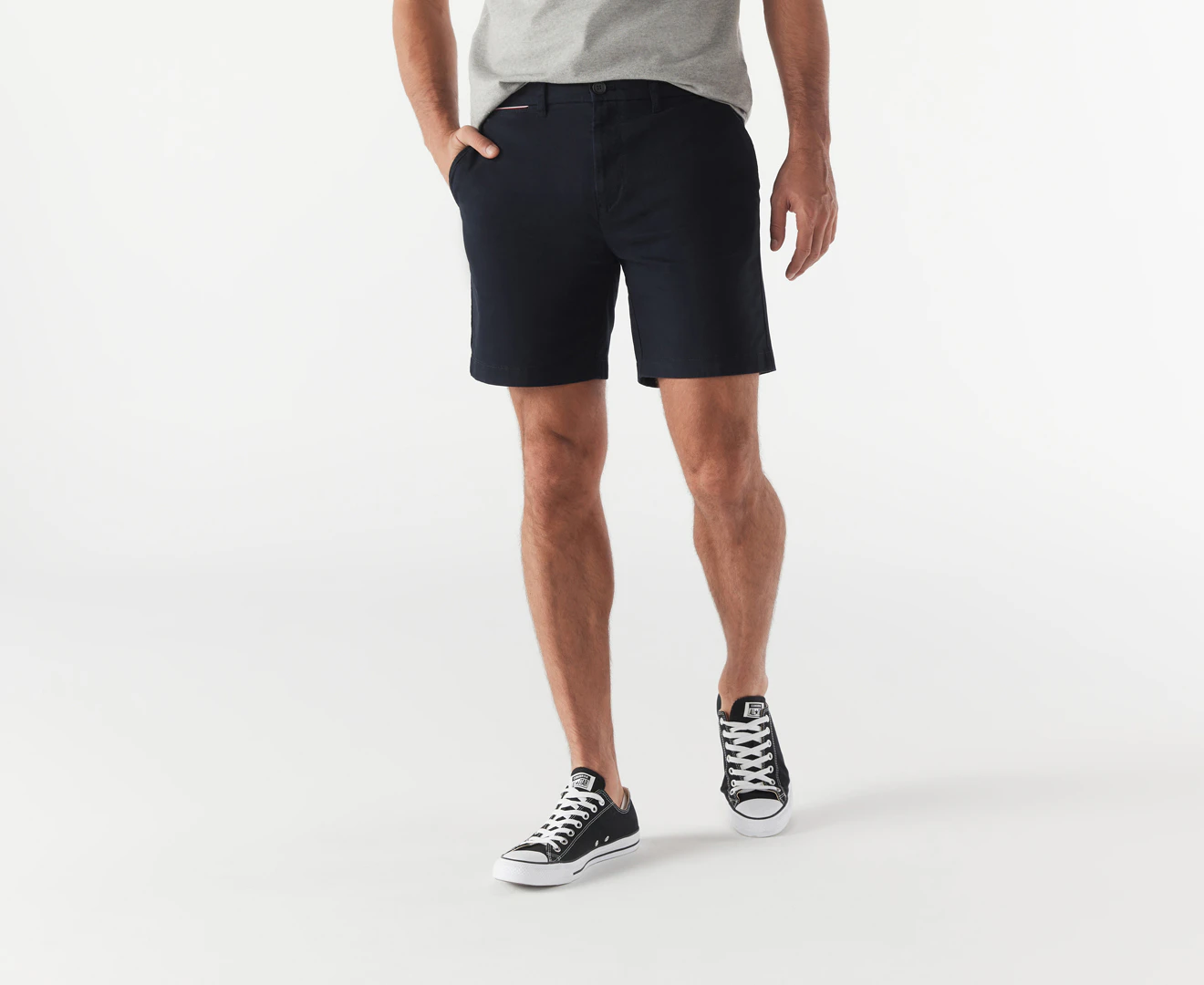 Tommy Hilfiger Men's Comfort Stretch 7-Inch Shorts - Sky Captain