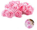 1X 20 Led Rose Light Chain, Warm White, Battery Operated,Pink