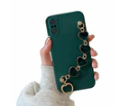 Anymob Xiaomi and Redmi Phone Case Green Women Chain Bracelet Soft Silicone Compatible - Xiaomi 11 Lite