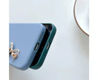 Anymob Xiaomi and Redmi Phone Case Grey Women Chain Bracelet Soft Silicone Compatible - Redmi Note 9 Pro