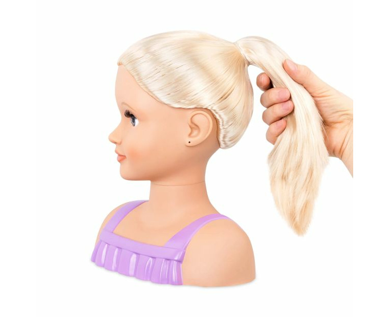 Trista Doll Head, Doll Hairstyles Styling Head