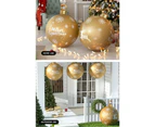 Jingle Jollys Christmas Inflatable Ball  Bauble 60cm Outdoor Decoration Gold