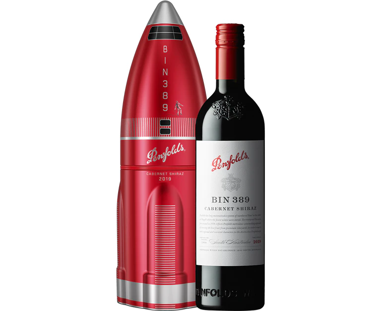 Penfolds Venture Beyond Bin 389 Caberent Shiraz Rocket Gift Box - 750ml - 2019