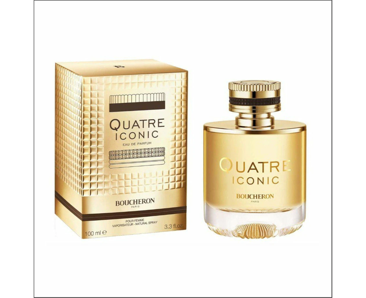 Quatre Iconic By Boucheron 100ml Edps Womens Perfume