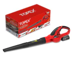 TOPEX 20V MAX Cordless Leaf Blower 1.5Ah Battery 200km/h