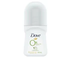 Dove for Women Roll On Deodorant Cucumber Zero Aluminium 50ml