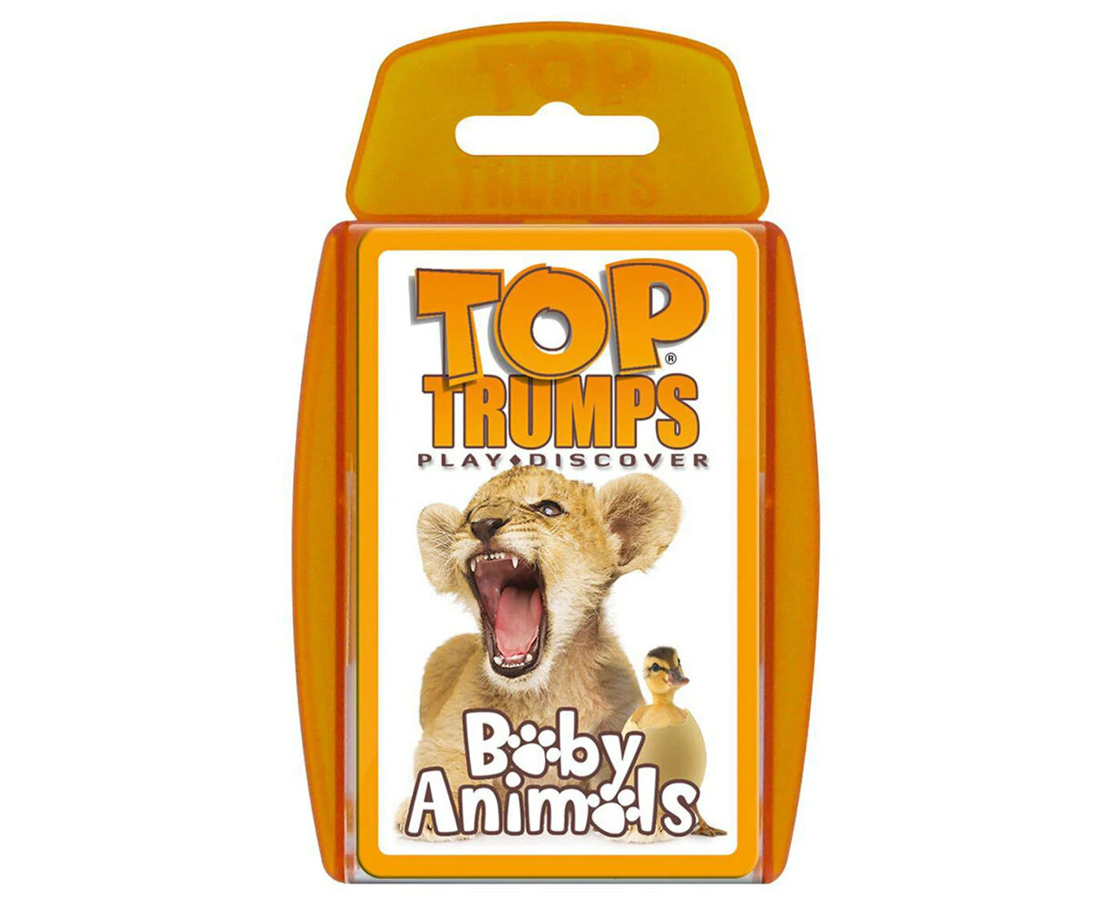 Top Trumps Baby Cutest Animals Educational Card Game 6y+ Family/Kids/Adult Toy