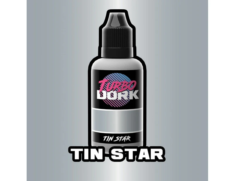 Turbo Dork Tin Star Metallic Acrylic Paint 20ml Bottle