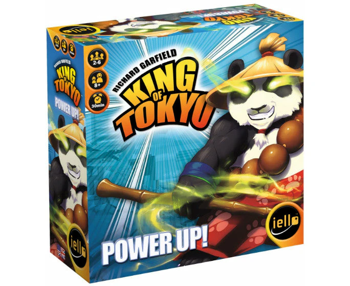 Iello King of Tokyo Power Up 2017 Version Tabletop Family Party Board Game