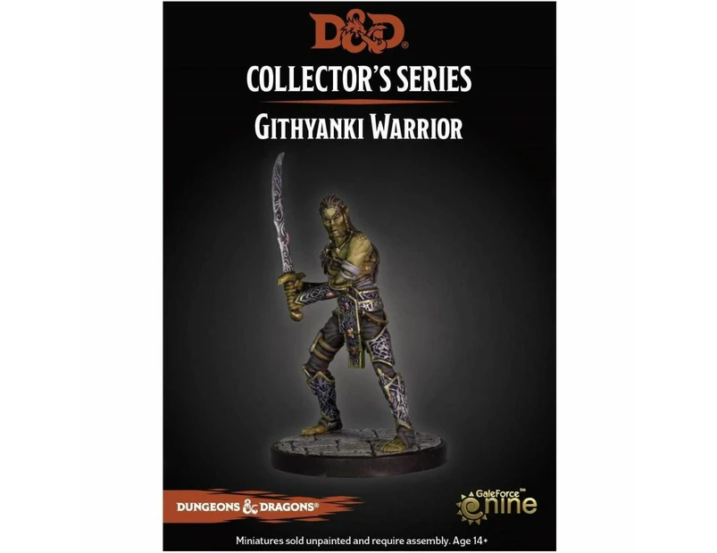 D&d Collectors Series Miniatures Waterdeep Dungeon Of The Mad Mage Githyanki Knight