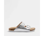 Target Womens Maree II Moulded Cork Sandals - Silver