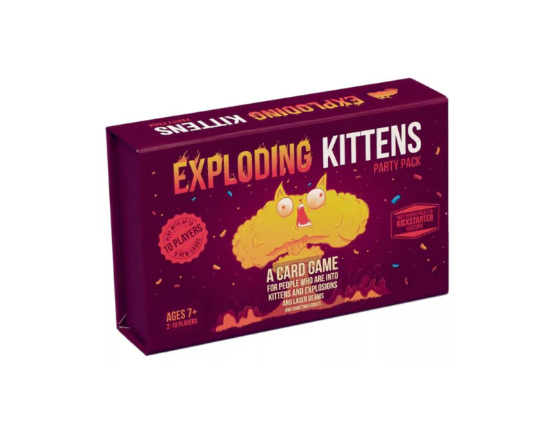 Exploding Kittens Card Game Party Pack Family Entertainment Fun Kids/Children 7+