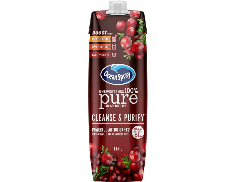 Ocean Spray Pure Cranberry 1L