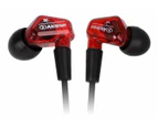 Alctron AE07 Red Pro In Ear Monitor Earphones - In-Ear Monitoring Headphones - Red