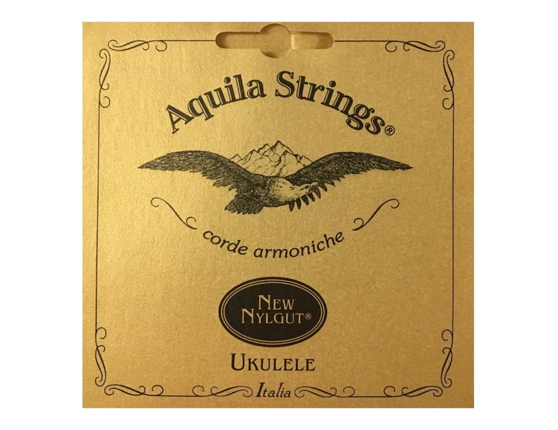 Aquila 15U New Nylgut Low-G Tenor Ukulele String Set Regular Tuning Wound 4th