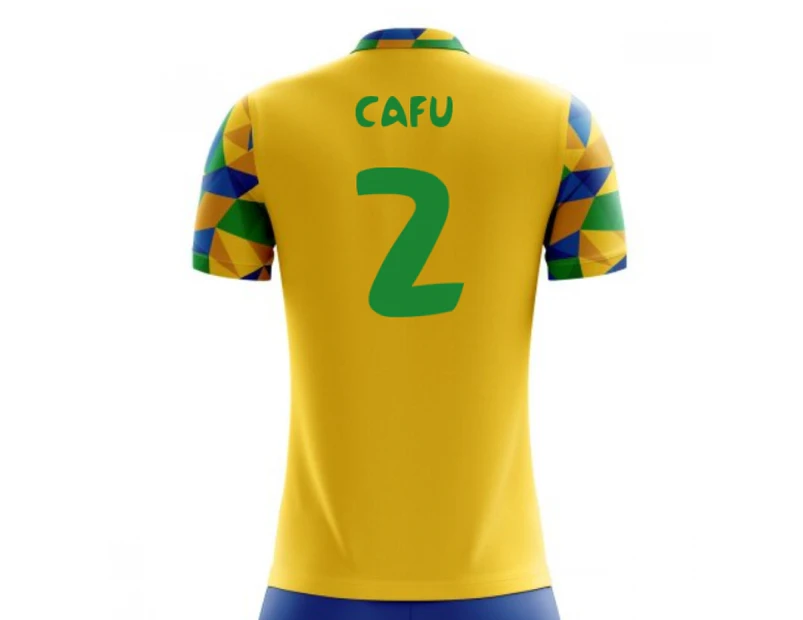 2022-2023 Brazil Home Concept Football Shirt (Cafu 2) - Kids