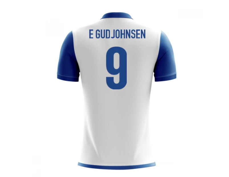 2022-2023 Iceland Airo Concept Away Shirt (E Gudjohnsen 9)