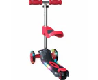 Razor Rollie DLX 2-in-1 Convertible Scooter - Red