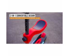 Razor Rollie DLX 2-in-1 Convertible Scooter - Red