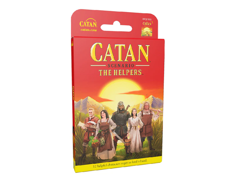 Catan Studio Scenario The Helpers Expansion 3-6 Player Kids/Children Card Game