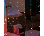 Stockholm Christmas Lights 288 LEDs 1.8x1.8M String Curtain Icicle Multi Colour Outdoor Decoration