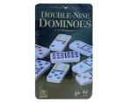 Classic Double-Nine 55 Coloured Dominoes in Tin Kids/Adults Fun Toy/Game 8y+