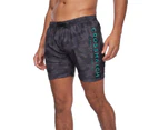 Crosshatch Mens Chemmy Swim Shorts (Black) - BG1018