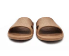 Archline Rebound Orthotic Slides Flip Flop Thongs Slip On Arch Support - Putty