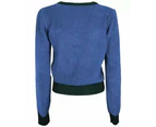 PINKO Blue Cotton Sweater