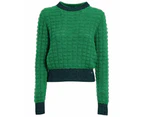 PINKO Green Polyamide Sweater