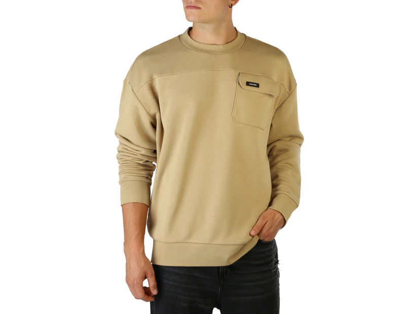 Calvin Klein Men's Sweatshirt - Brown