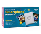 Fujifilm Instax Square Link Smartphone Printer Kit - Ash White