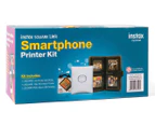 Instax Square Link Smartphone Printer Kit - Ash White